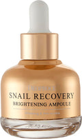 Snail Recovery Hydrating Ampoule – Lightweight Gel Face Serum with Snail Mucin, Korean Skincare